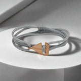 SAILOR mini boat bracelet light grey
