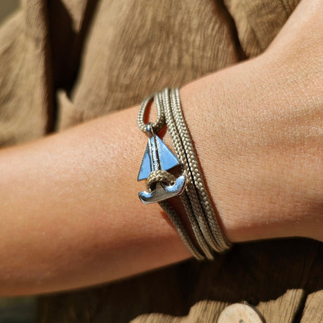 SAILOR mini boat bracelet light khaki