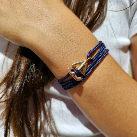 SAILOR mini boat bracelet navy blue