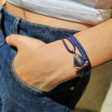 SAILOR mini boat bracelet navy blue