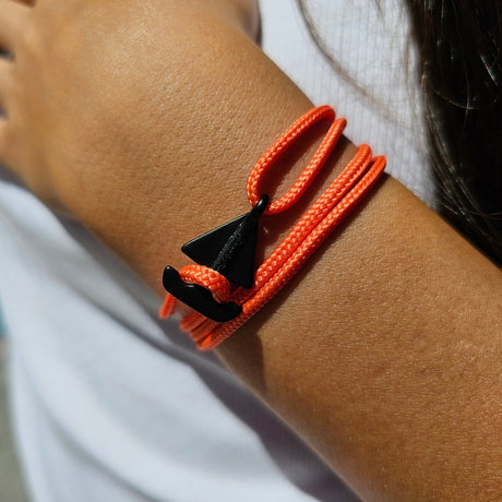 SAILOR mini boat bracelet orange