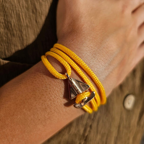 SAILOR mini boat bracelet sun yellow