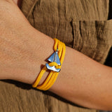 SAILOR mini boat bracelet sun yellow