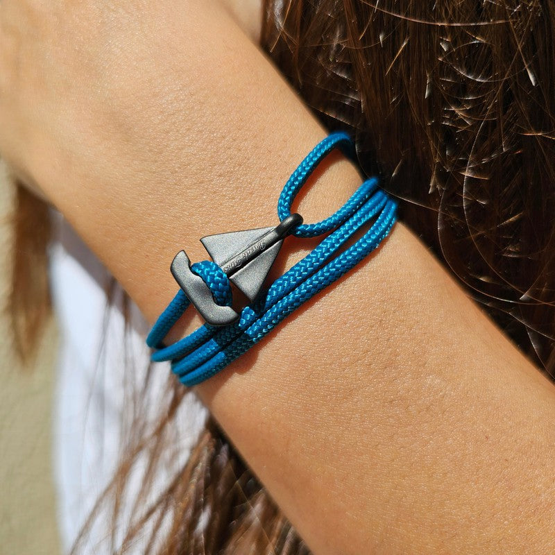 SAILOR mini boat bracelet teal