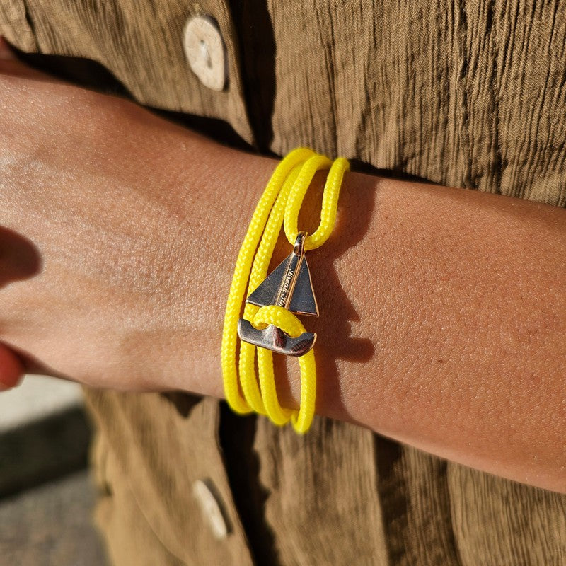 SAILOR mini boat bracelet yellow