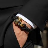 SEAMAN Compass Bracelet Black