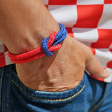 SEAMAN Compass Bracelet Blue Red