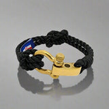 WAVES Soft Rope Bracelet Black