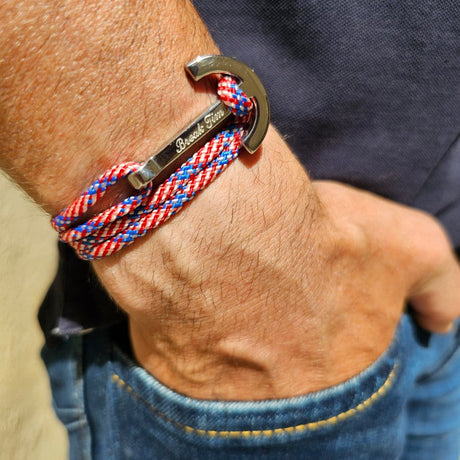 YACHT CLUB big anchor bracelet USA