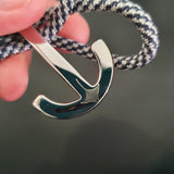 YACHT CLUB big anchor bracelet navy blue mix