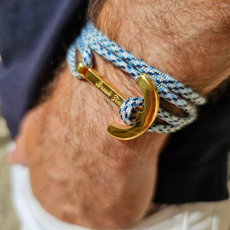 YACHT CLUB big anchor bracelet preppy style