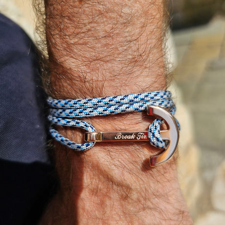 YACHT CLUB big anchor bracelet preppy style