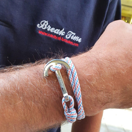 YACHT CLUB big anchor bracelet preppy style