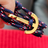 YACHT CLUB medium anchor bracelet Croatian mix