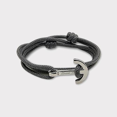 Men's Double Solid Rope Classic Nautical Anchor Bracelet Jewelry | Iron  Discipline Supply Co.