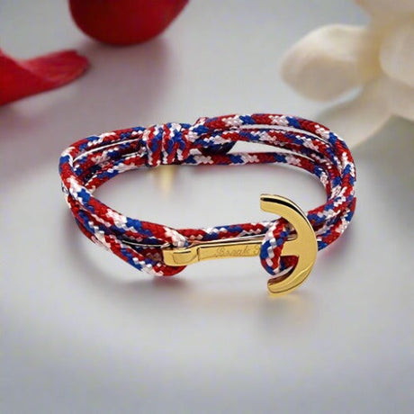 YACHT CREW medium anchor bracelet Croatian mix