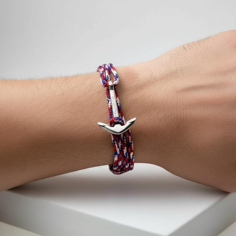 YACHT CREW medium anchor bracelet Croatian mix