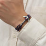 YACHT CREW medium anchor bracelet Croatian mix