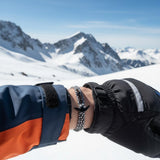 YACHT CREW medium anchor bracelet black white